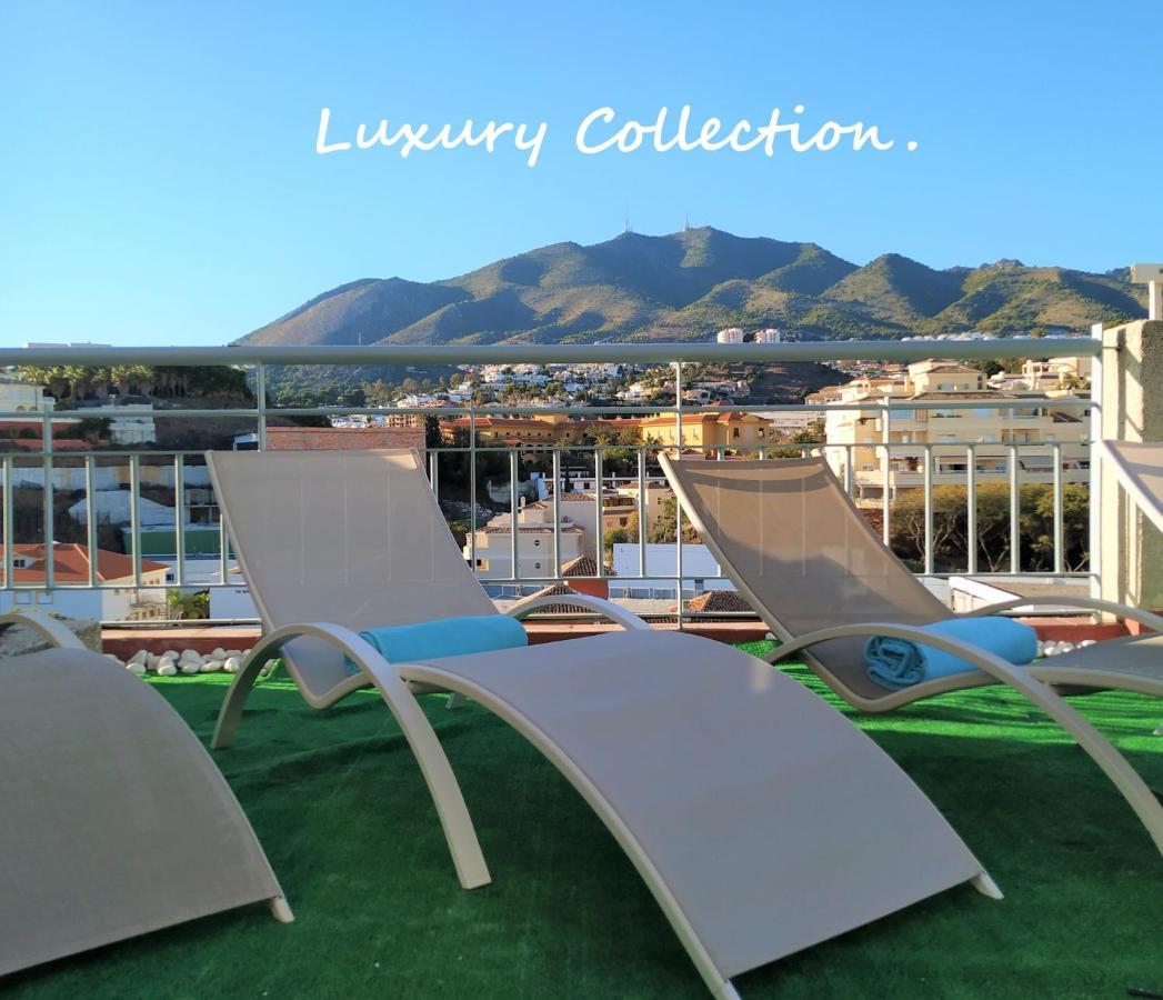 Pena Beach 3 Bedroom Duplex, Bbq, Pool, Sea Views, Benalmadena Bagian luar foto