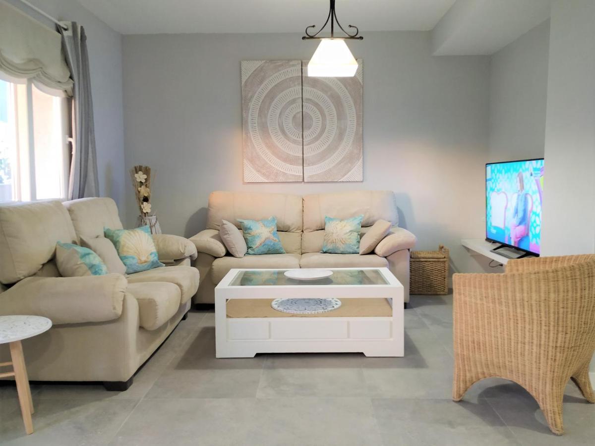 Pena Beach 3 Bedroom Duplex, Bbq, Pool, Sea Views, Benalmadena Bagian luar foto