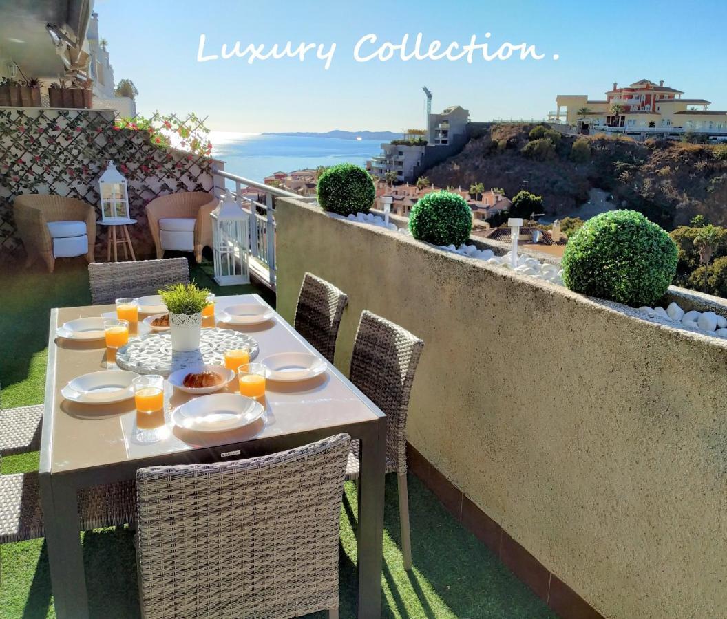 Pena Beach 3 Bedroom Duplex, Bbq, Pool, Sea Views, Benalmadena Bagian luar foto